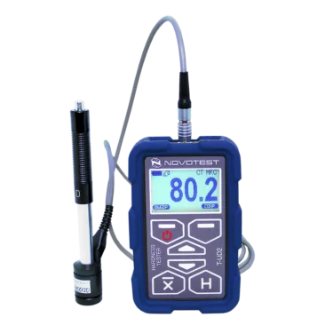 Leeb Hardness Tester NOVOTEST T-D2 - Alat uji kekerasan portabel dengan layar digital dan sensor