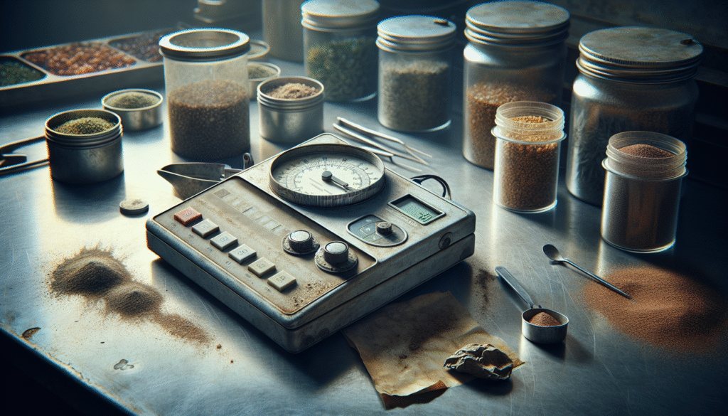 Aw meter profesional menguji sampel pangan di lab untuk kontrol aktivitas air pangan & keamanan produk.