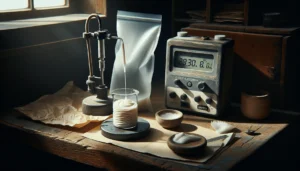 Testing pH/ORP in frozen and thawed coconut cream using Hanna HI2002-01 meter on laboratory bench