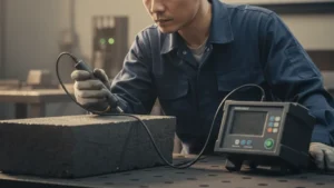 [NOVOTEST KRC-M2 Coercive Force Meter] - Alat uji gaya koersif untuk deteksi stres sisa pada casting baja.