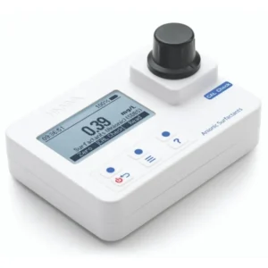 Portable photometer HANNA HI97769 untuk pengukuran surfaktan anionik dalam air dengan rentang 0.00 hingga 3.50 mg/L
