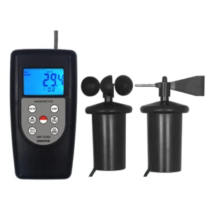 Anemometer LANDTEK AM-1236C multifungsi dengan sensor baling-baling