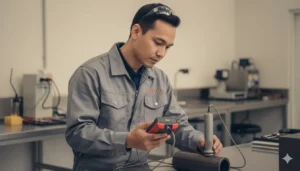Alat Pengukur Kekerasan Kombinasi NOVOTEST TUD3 (Lab) - alat digital dengan probe untuk uji non-destruktif baja landing gear