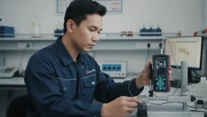 NOVOTEST TUD3 Alat Pengukur Kekerasan Kombinasi - deteksi over-aging Al 7075-T6 secara non-destruktif