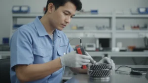 Alat Penguji Kekerasan NOVOTEST TU3 - Perangkat portabel dengan layar digital untuk deteksi case depth gear otomotif