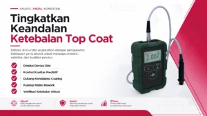 Alat Ukur Ketebalan Lapisan NOVOTEST TP-2020 BT - pengukur presisi untuk analisis under-application top coat