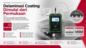 ukur kualitas coating untuk mencegah terjadinya delaminasi