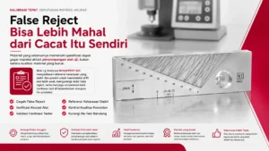 prosedur mencegah terjadinya false reject pada hardness tester dengan kalibrasi menggunakan novotest so1