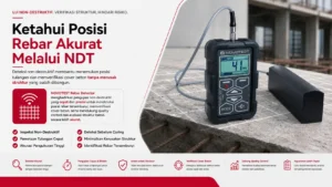 DETEKSI POSISI REBAR DENGAN METODE NDT MENGGUNAKAN ALAT UKUR NOVOTEST REBAR DETECTOR