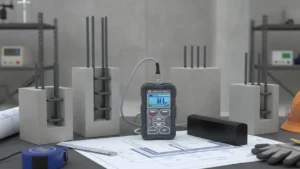 Deteksi Selimut Beton Akurat menggunakan novotest rebar detector