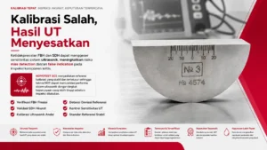 kalibrasi ultrasonik menggunakan Blok Uji NOVOTEST SO3 untuk cegah ketidakpresisian FBH dan SDH