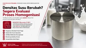 Cara Deteksi Homogenisasi Susu dengan NOVOTEST Piknometer P-2811