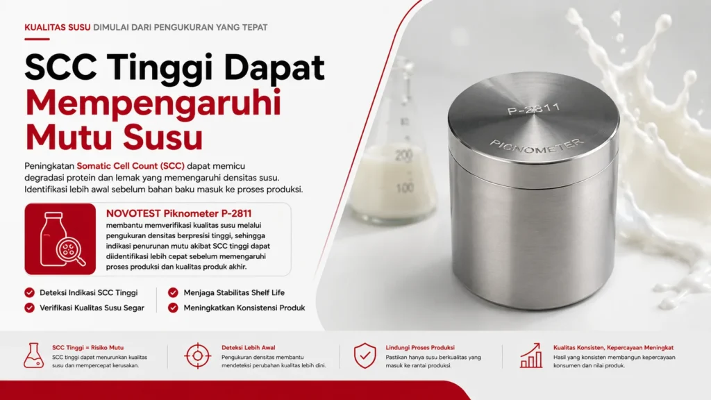 pengukuran densitas susu untuk mencegah terjadinya scc tinggi