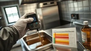 Perbandingan alat ukur TPM manual dan digital untuk minyak goreng di dapur restoran