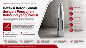 Deteksi Beton Lemah dengan Pengujian Rebound yang Presisi