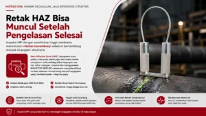 panduan deteksi Retak di HAZ Girth Weld Solusi dengan NOVOTEST MPD-DC