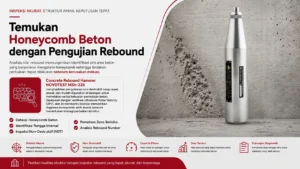 Temukan Honeycomb Beton dengan Pengujian Rebound