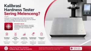 Verifikasi rutin menggunakan blok kalibrasi bersertifikat membantu menjaga akurasi hardness tester dan memastikan hasil pengujian tetap konsisten setiap hari