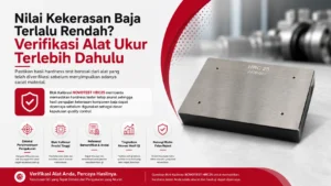 verifikasi nilai kekerasan baja untuk mencegah terjadinya false reject