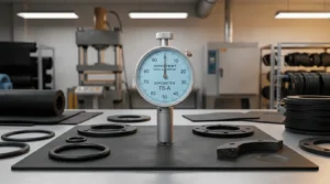 Shore Durometer NOVOTEST TS-A - alat pengukur kekerasan genggam dengan probe tekan dan layar digital