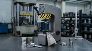 Alat Pengukur Tingkat Kekerasan NOVOTEST TB-BRV - alat uji Brinell untuk kalibrasi forging titanium sesuai ASTM E10