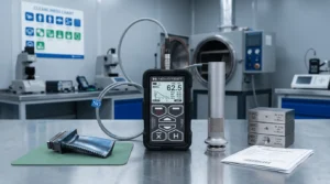 UCI Hardness Tester NOVOTEST T-U2 - alat uji kekerasan portabel untuk kalibrasi komponen pesawat sesuai standar internasional