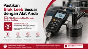 Pastikan Blok Leeb Sesuai dengan Alat Anda Blok Referensi NOVOTEST HLD/HLG membantu memverifikasi performa hardness tester Leeb agar setiap keputusan QC didukung data yang konsisten dan dapat dipercaya.
