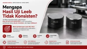 Mengapa Hasil Uji Leeb Tidak Konsisten? Verifikasi hardness tester Leeb dengan Blok Uji HLD HLG NOVOTEST untuk memastikan pembacaan tetap akurat, konsisten, dan dapat ditelusuri.