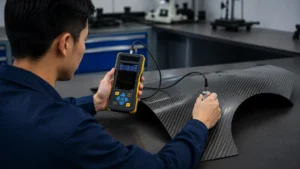 NOVOTEST UD2301 Ultrasonic Flaw Detector mini - perangkat genggam dengan layar digital untuk deteksi cacat komposit
