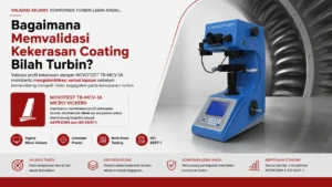 NOVOTEST TB-MCV-1A Micro Vickers membantu Validasi profil kekerasan lapisan bilah turbin Inconel