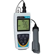 pc450 eutech - multiparameter portable untuk analisis air - tampak depan.