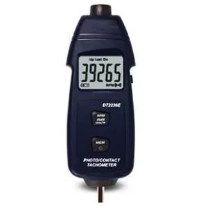 Tachometer Amtast DT2236E Pengukuran Kontak dan Non-Kontak