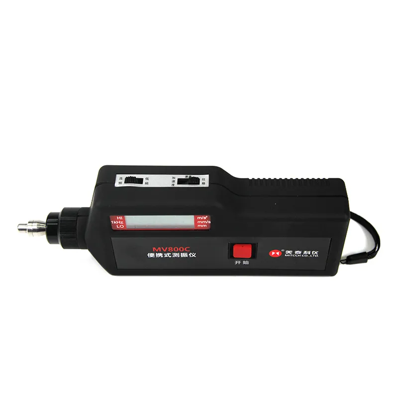 Mitech MV800C-10 vibration speed meter desain portabel