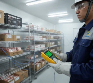 alat ukur suhu multi channel untuk cold storage industri makanan